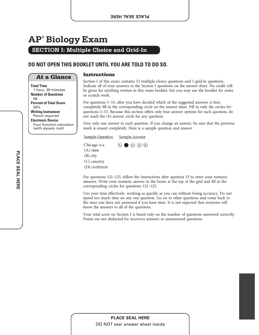 Section 1 cover
