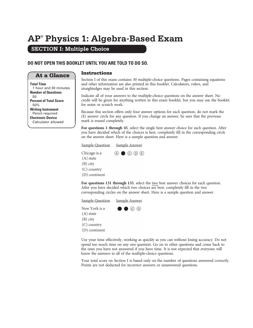Section 1 cover